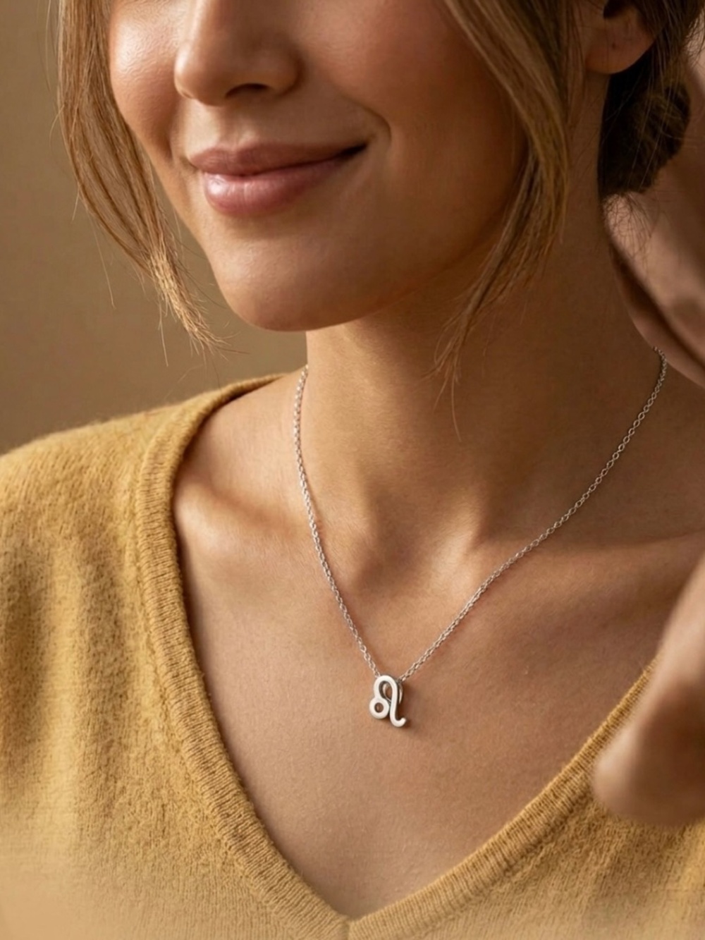 Leo Zodiac Pendant Necklace
